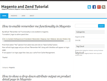 Tablet Screenshot of magentotutorial.in